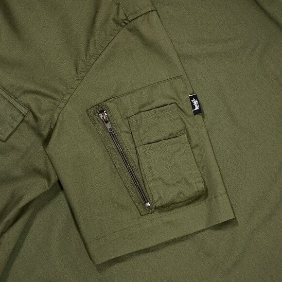 Stussy Military Button-up Shirt - Picture 7 of 13